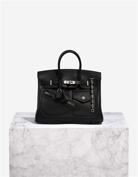 hermes birkin so black|Hermes Birkin 25 limited edition.